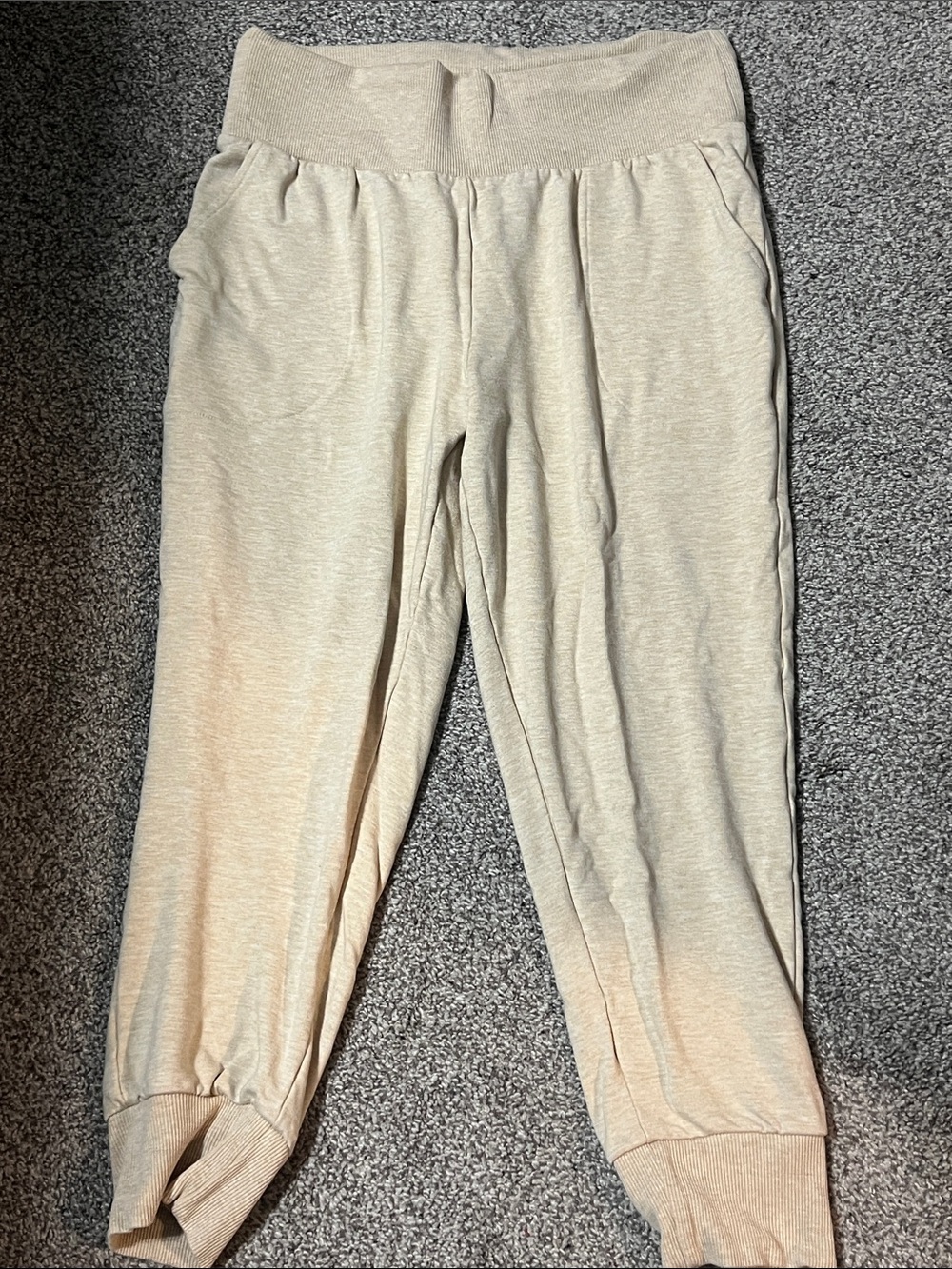 Nike Beige/Tan Track Joggers